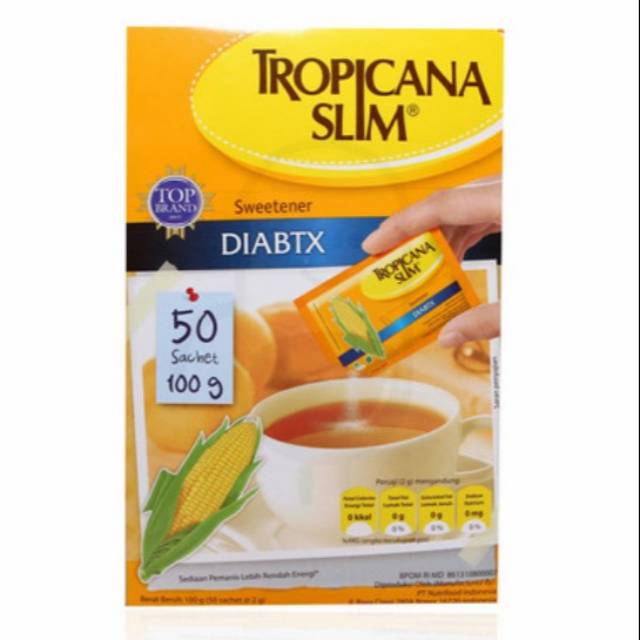 

Tropicana Slim DIABTX (50 sachet)