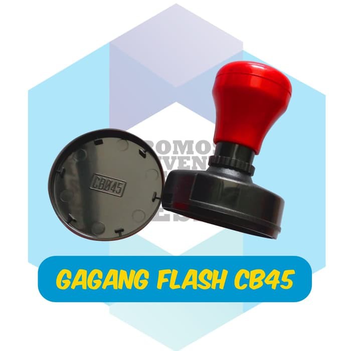 

Gagang stempel flash ukuran diameter 45mm