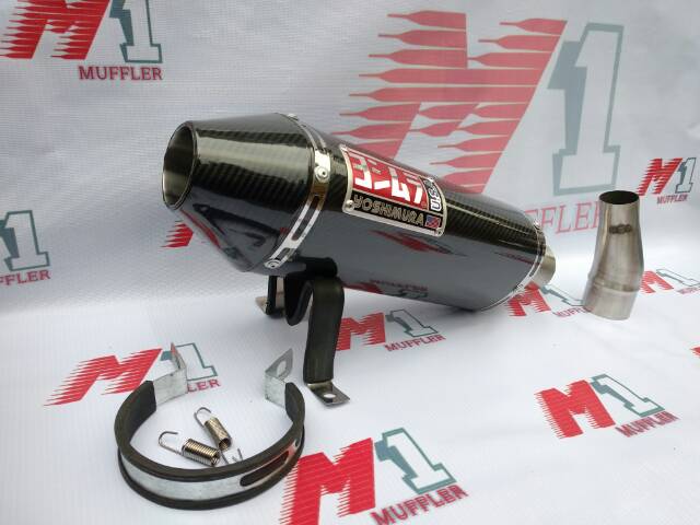 BASS ADEM Knalpot Racing Ninja 250 Z250 Z250SL R25 MT25 CB150R CB150R CBR250RR Slip On Yoshimura USA-2