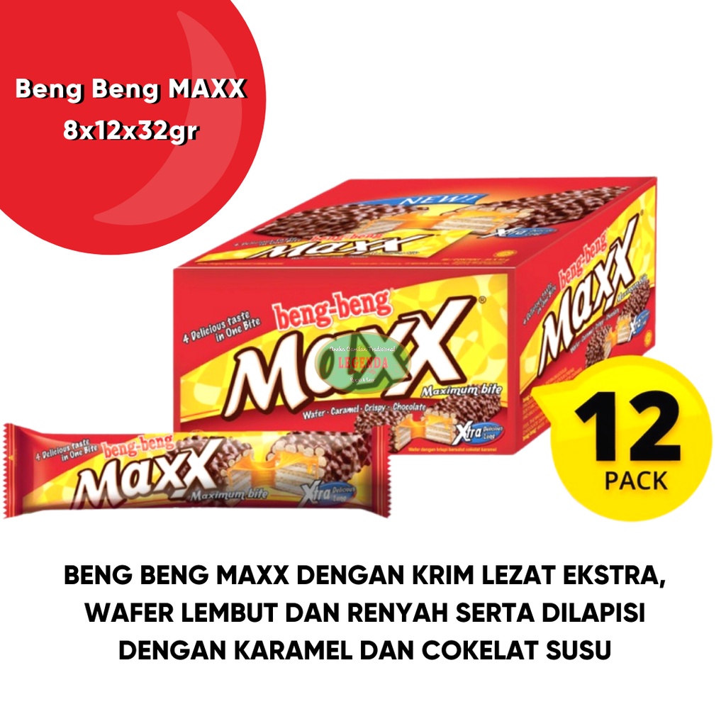 

TERMURAH Beng Beng Maxx 1box isi 12pcs @32gr