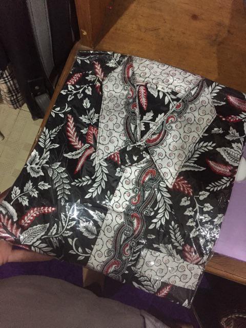 Cinta Batik Hrb026 Kenongo Kemeja Tosca Pendek Pekalongan Padi M L Xl Sogan Tulis Halus Kemeja Batik