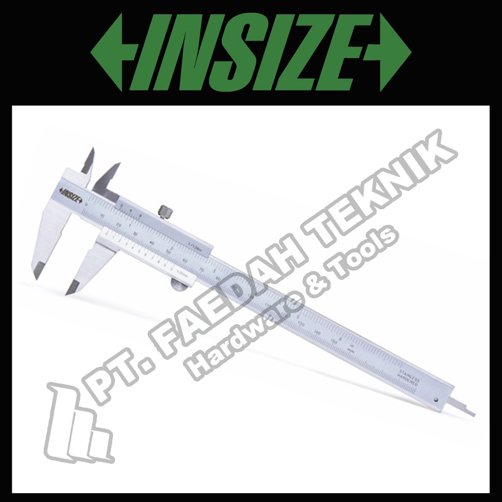 

VERNIER CALIPER, 0-300mm/0-12", graduati Insize 1205-300S