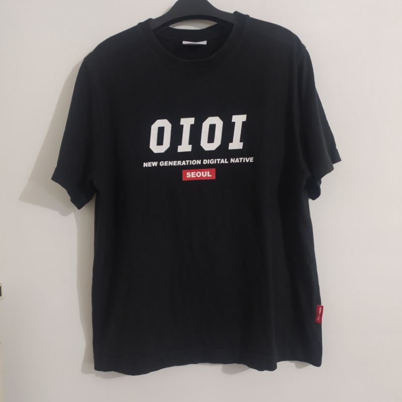 Kaos OiOi Second Original Hitam