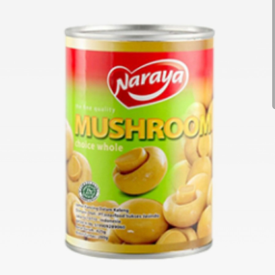 Jual Naraya Mushroom Canned 425g Jamur Kancing Kaleng Shopee Indonesia