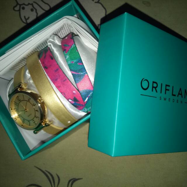 Jam Tangan Oriflame Aruba Changeable Watch