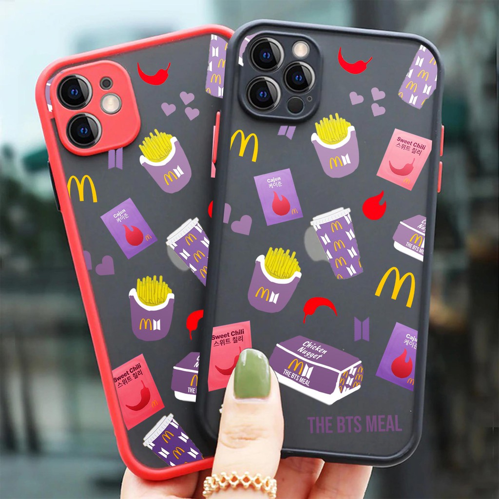 Case Choice Motif BTS MEALS XIAOMI POCO M3 POCO X3 REDMI 9T REDMI 9A REDMI 9C Soft Case Aero