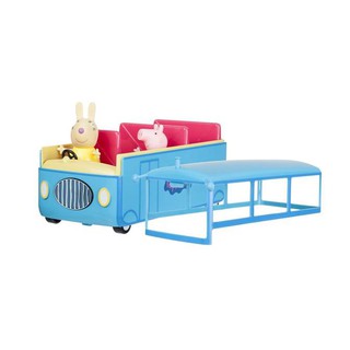 peppa pig school and bus playset