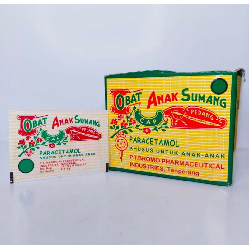 Obat Anak Sumang Cap Pedang Box