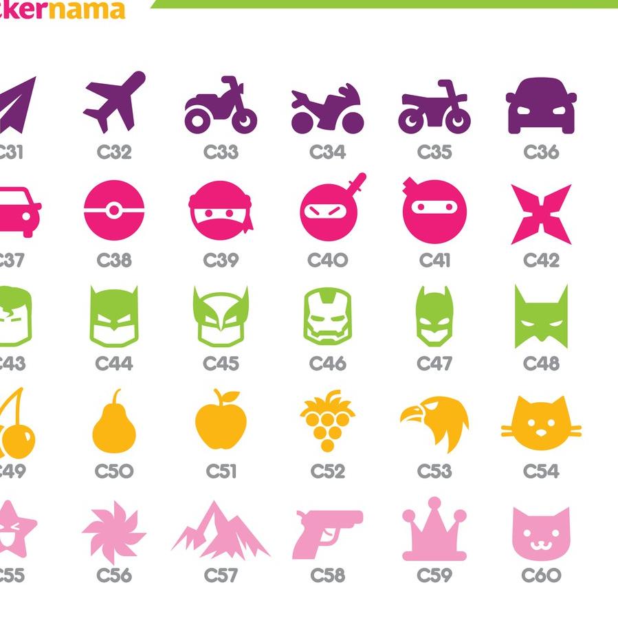 

Trendy Stiker Nama Waterproof, Sticker Nama Cutting bukan Printing, Label Nama Anak Gambar di Samping