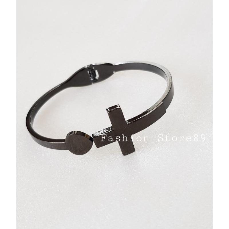 Ready Gelang Bangle Salib Titanium gelang Bangle rohani gelang salib fashion titanium bestseller