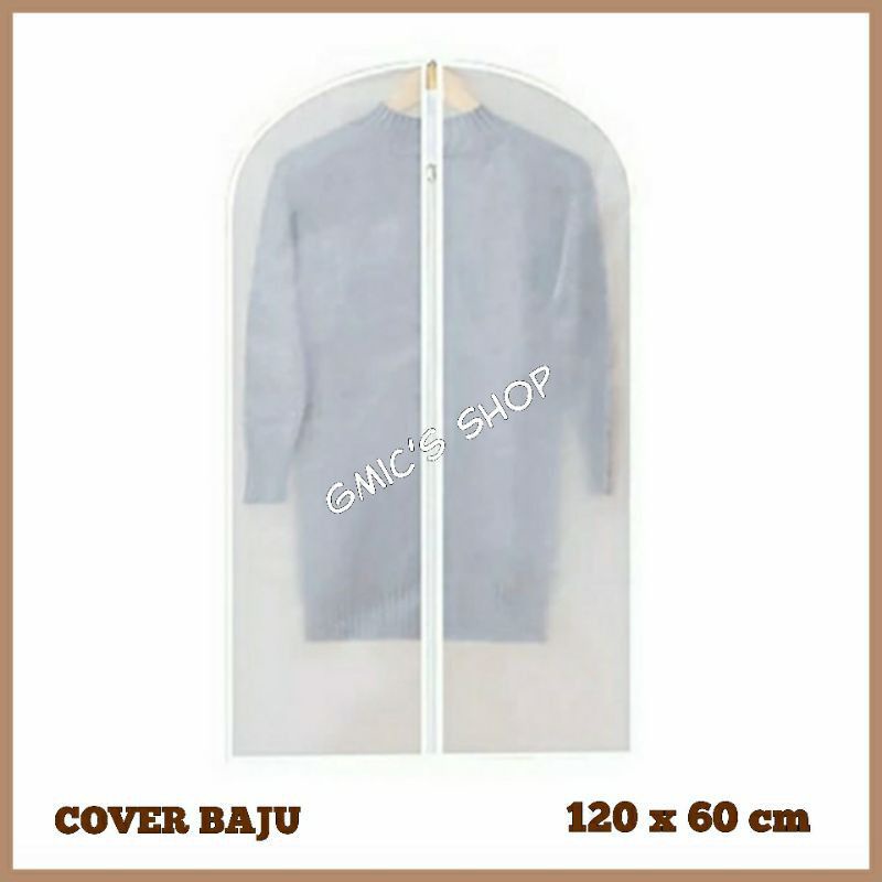 Cover baju pakaian jas peva pelindung baju jas gaun peva anti air