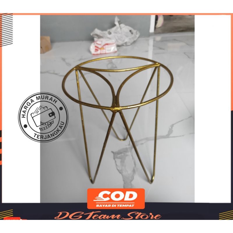 STANDING POT BUNGA / STAND POT MINIMALIS SUSUN / RAK POT BUNGA BESI