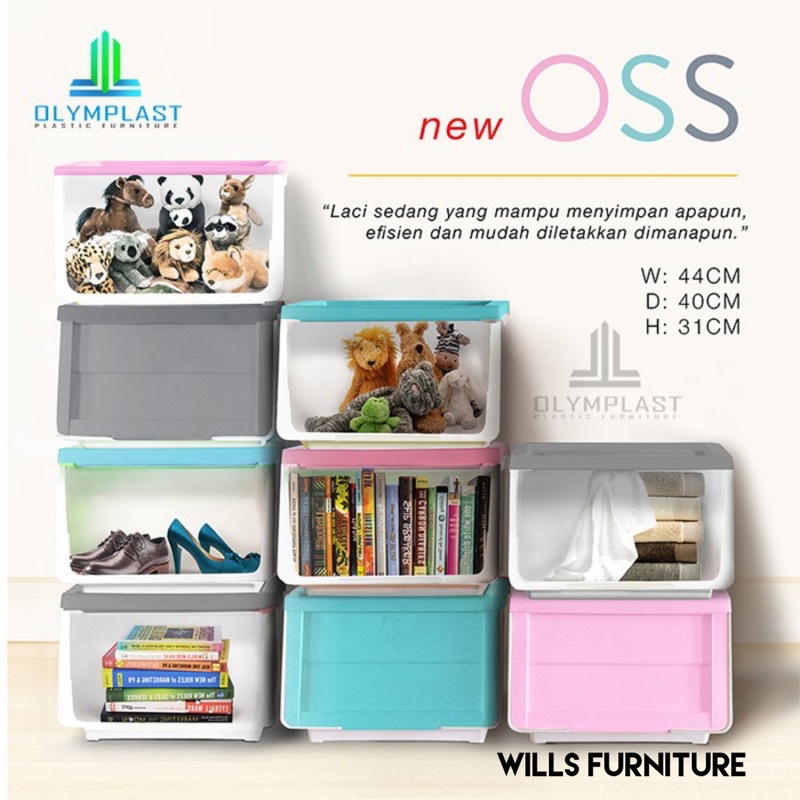 Laci serbaguna rak susun serbaguna plastik kuat murah makassar