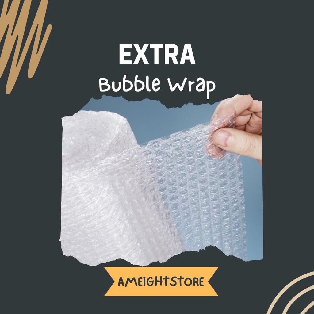 

Extra Bubble Wrap Untuk Tambahan Packing Barang