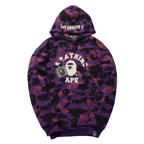 Jaket Sweater Hoodie BP CAMO BTHG – Purple  Edition Fashion Trendy Casual Pria Good Brand Quality
