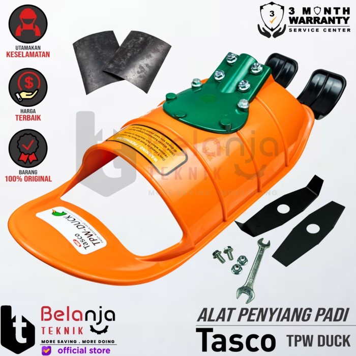 Tasco Alat Penyiang Padi Paddy Weeder Head TPW Duck Potong Rumput