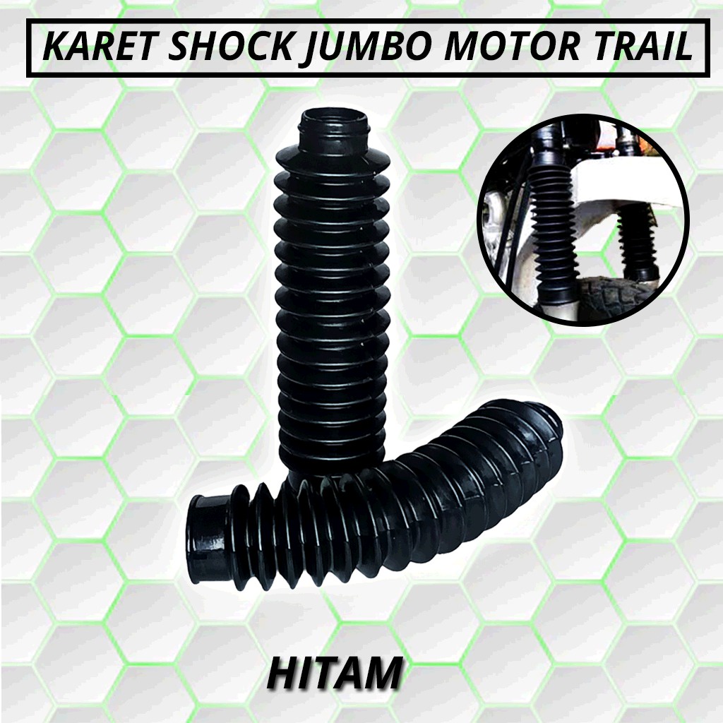 PROTECH-COVER SHOCK DEPAN JUMBO/ KARET SHOCK DEPAN-KARET TEBAL ELASTIS