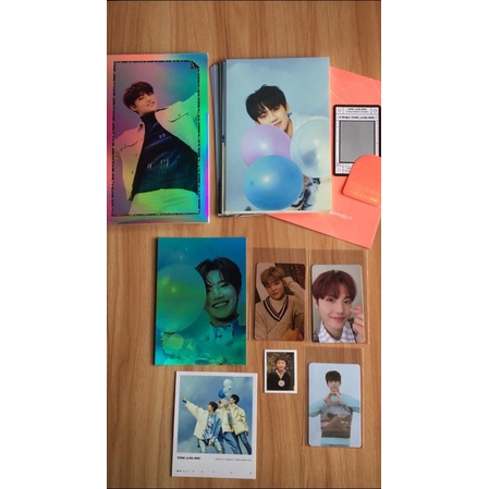 TREASURE SHARING PHOTOCARD POSTCARD & ALBUM ONLY - FULL ALBUM : TREASURE EFFECT ORANGE VER