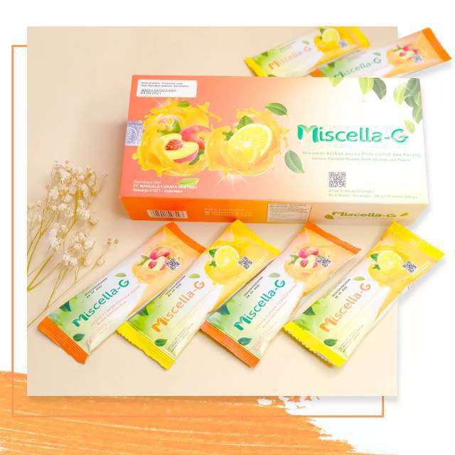 MISCELLA G MISCELLA-G Minuman Kolagen Asli Anti Gemuk & Sehat Alami Agen Minuman Kecantikan Kolagen