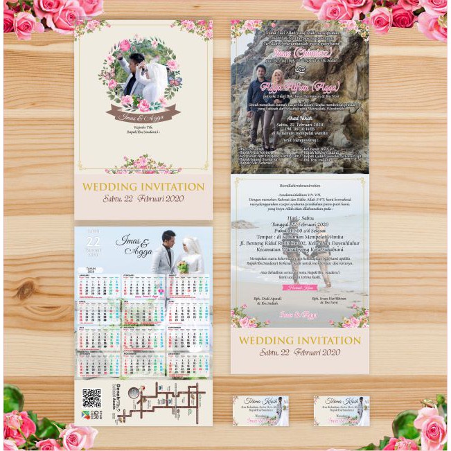 

Undangan pernikahan Kalender