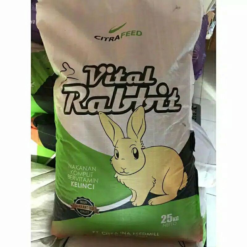 Makanan Kelinci Vital Rabbit Repack 1Kg