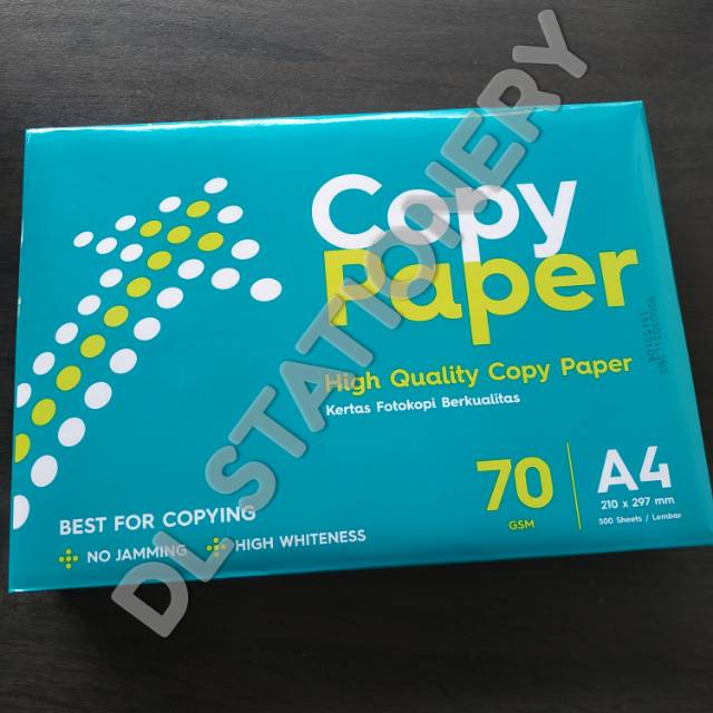

KERTAS HVS @100 LEMBAR COPY PAPER A4 70 GRAM