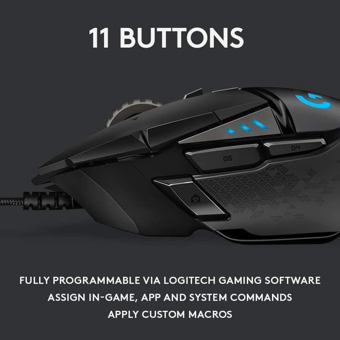 Logitech G502 Hero 16k High Performance Gaming Mouse