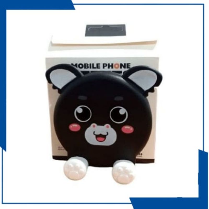 Holder Phone Stand Boneka 3D Cartoon Phone Holder Folding