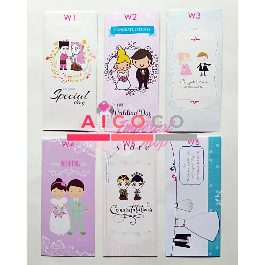 Amplop Uang Untuk Kondangan Pernikahan Angpao Wedding Ang Pao Lucu