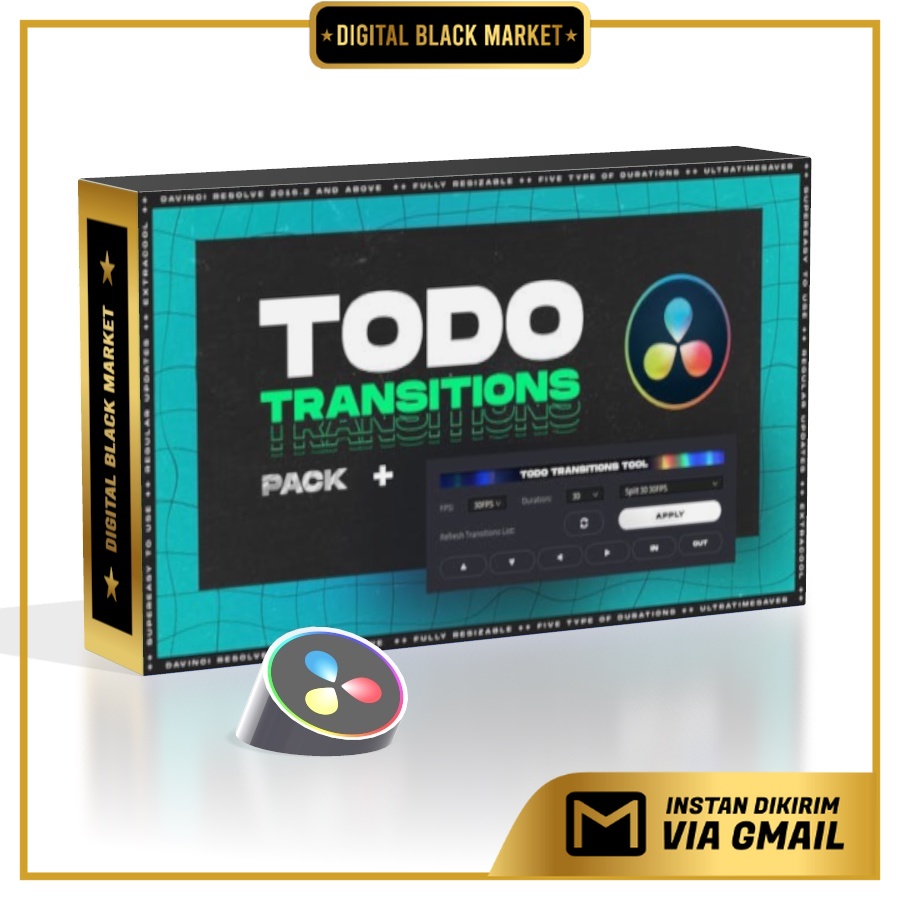 ToDo Transitions - Davinci Resolve