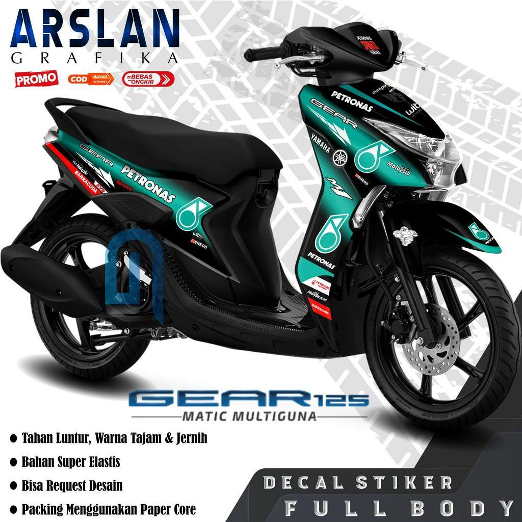 Decal MIo Gear 125 Full Body Stiker MIo Gear 125 Full Body Dekal MIo Gear 125 Full Body Variasi / De