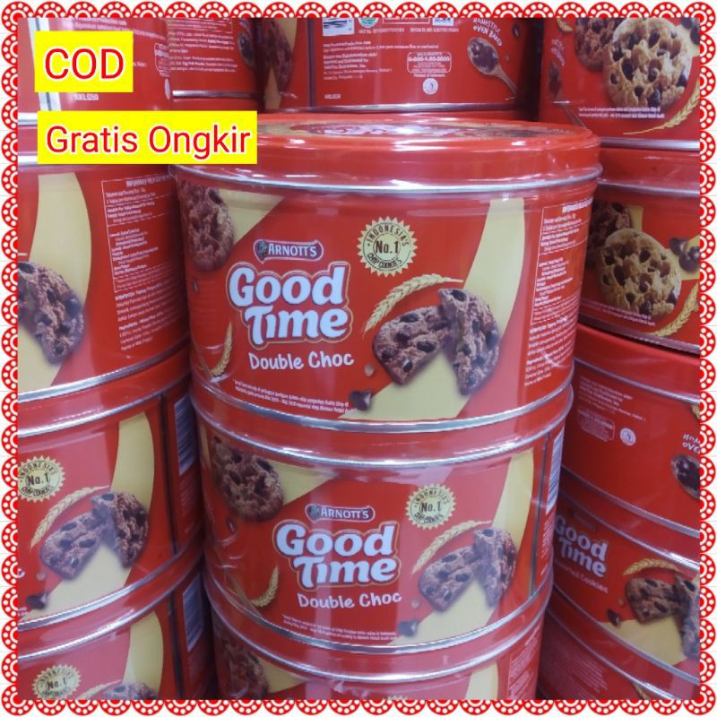 

Makanan Ringan Biskuit Kue Kering Cemilan Snack Kiloan Arnotts Good Time Double Choco Chip Cookies