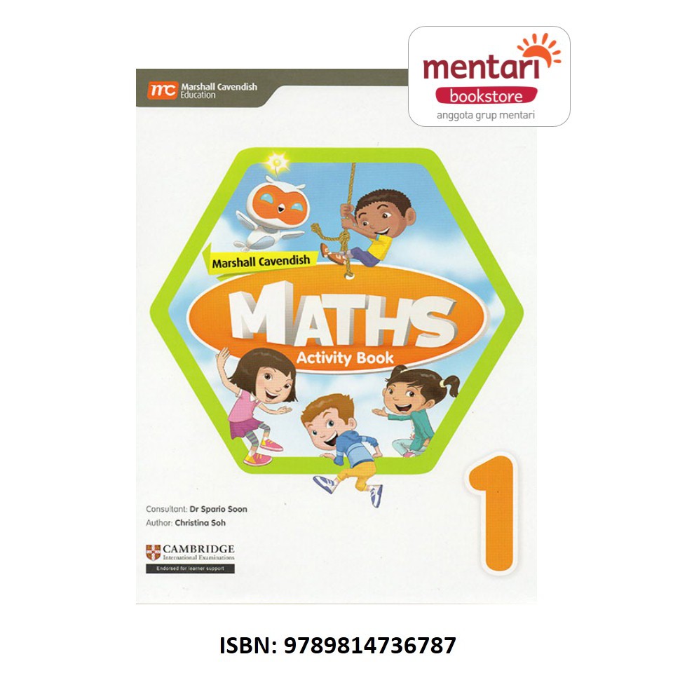 Marshall Cavendish Maths | Buku Pelajaran Matematika SD-Activity Book 1