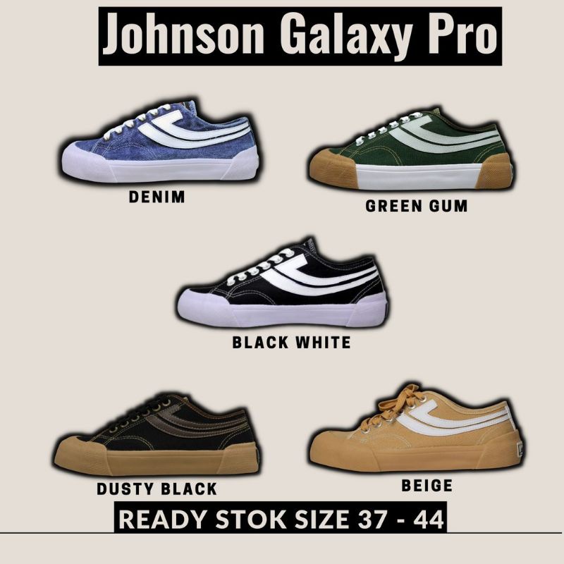 SEPATU JOHNSON GALAXY PRO LOW ORIGINAL