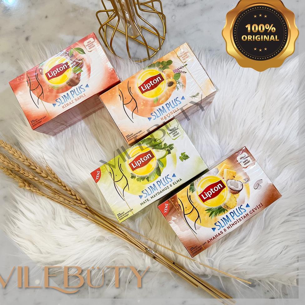 

ㅨ VILEBUTY - LIPTON SLIMPLUS TEH HERBAL DIET TURKI (100% ORIGINAL) ⌤