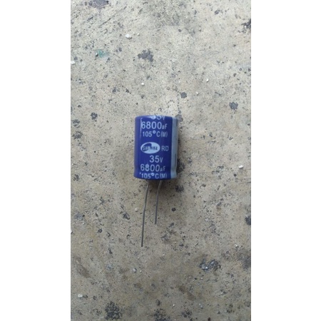 Kapasitor Elco 6800uf - 35v 6800uf35v 6800uf/35v Capacitor