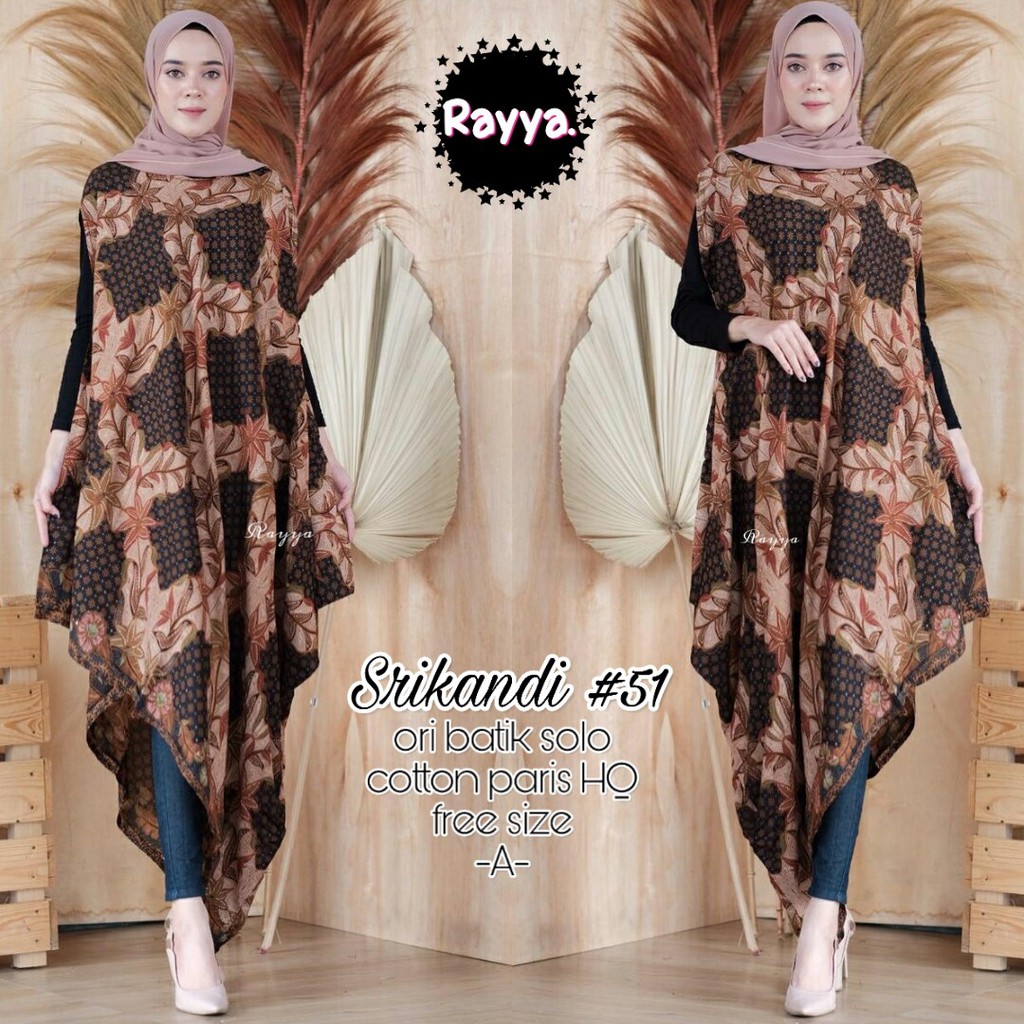 Batik Solo Tunik Srikandi 51b Rayya