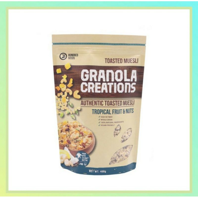 

Hundred Seeds Granola Creation Tropical Fruit & Nuts