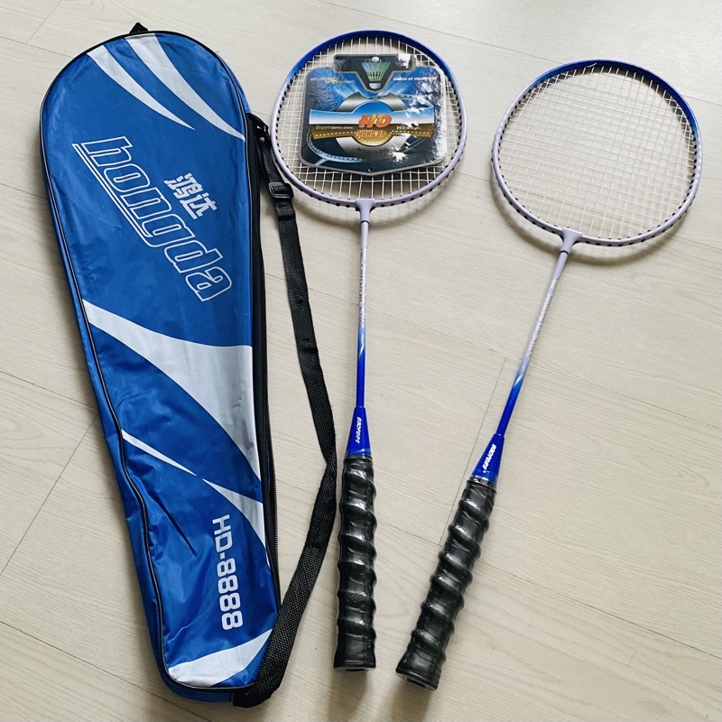 Raket Badminton Raket hongda Olahraga Sport Racket 2 PCS FREE Tas