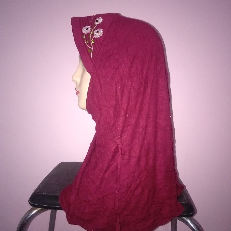 Hijab Jilbab Kerudung Instan Murah sisa produksi pabrik