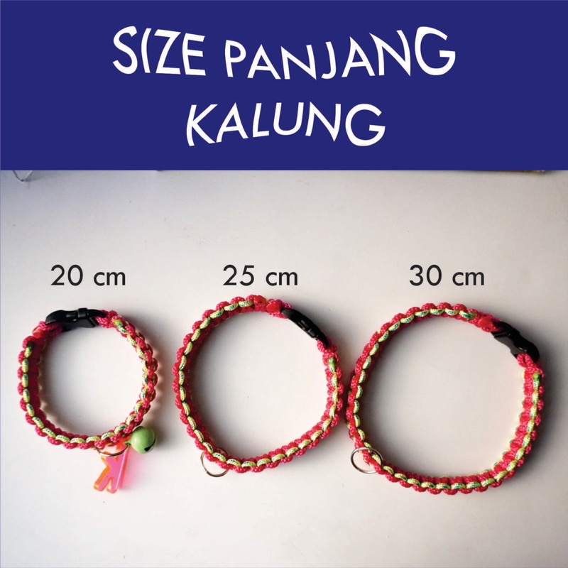 Kalung kucing dan anjing | Cat&amp;Dog collar with acrylic chain by Yeele