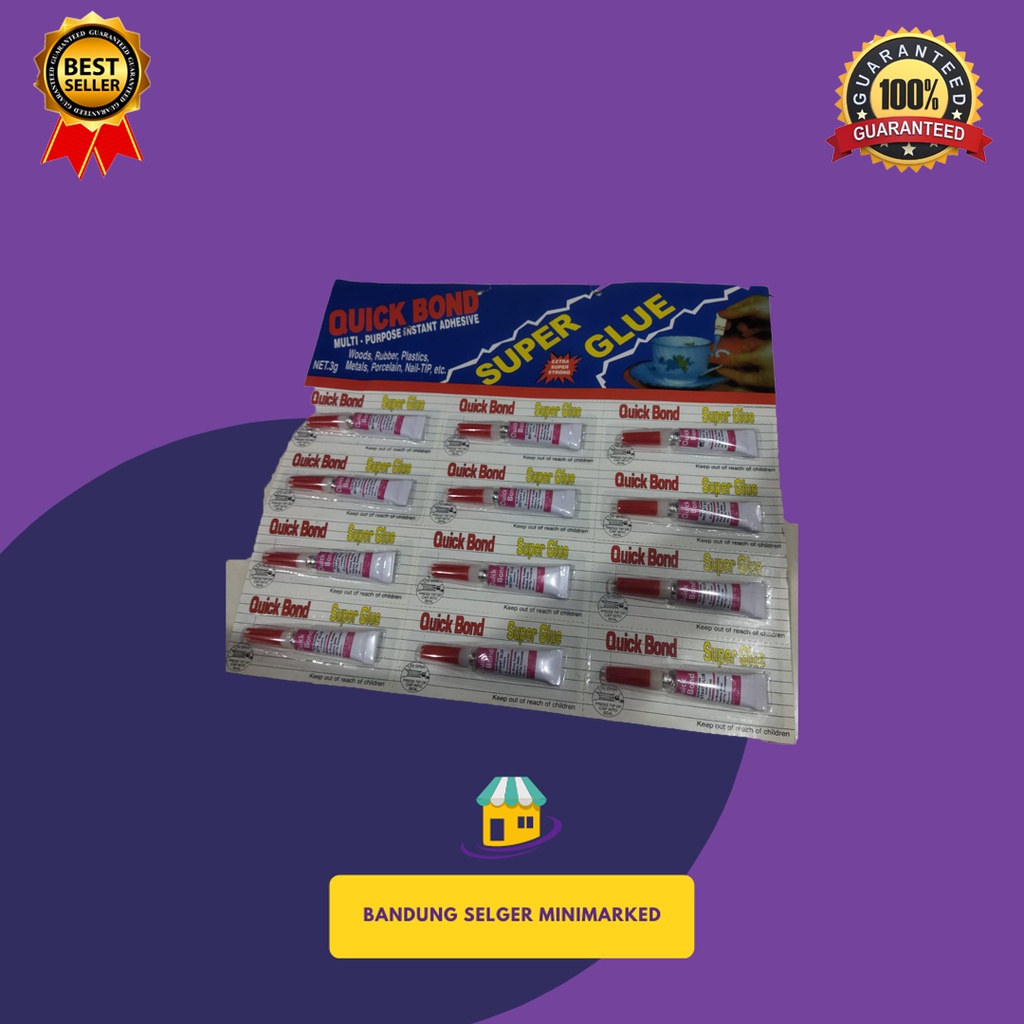 

LEM SUPER GLUE QUICK BOND EXTRA SUPER STRONG