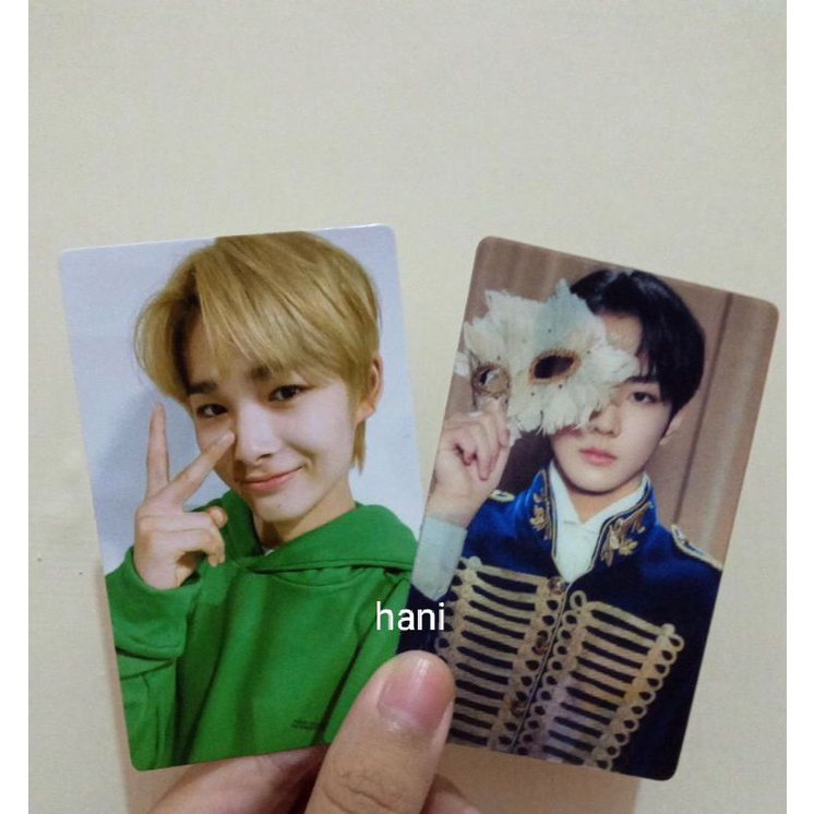 [ready] photocard enhypen ni-ki lightstick jungwon bdc lenti up