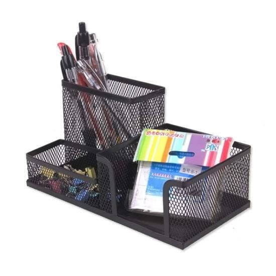 

READY TEMPAT PULPEN MEJA MEMO ALAT TULIS PENSIL PEN HOLDER MEJA BESI BESAR TERLARIS