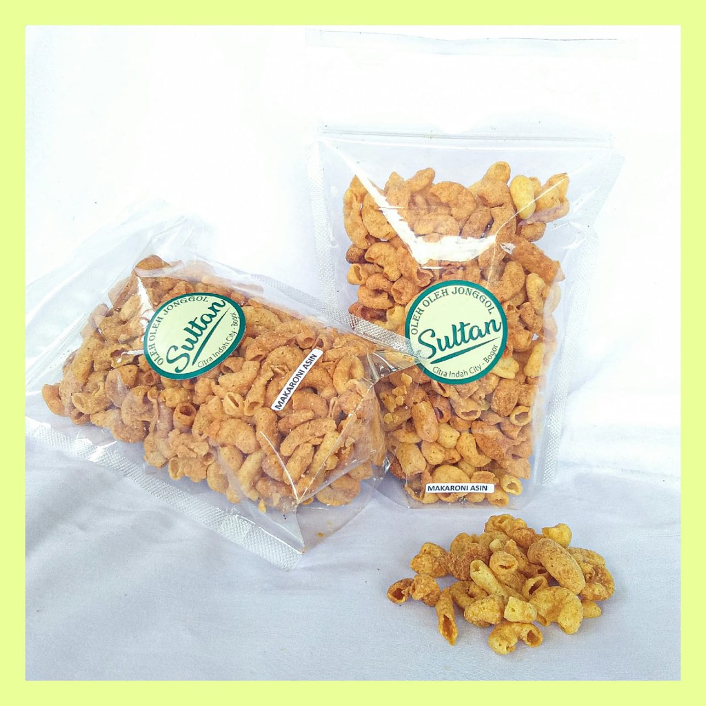 

MAKARONI ASIN, Cemilan Gurih Kekinian