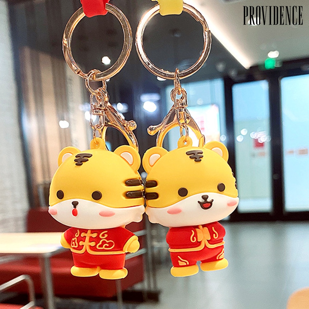 Providence Gantungan Kunci Bentuk Boneka Macan Kartun Bahan Pvc 2022