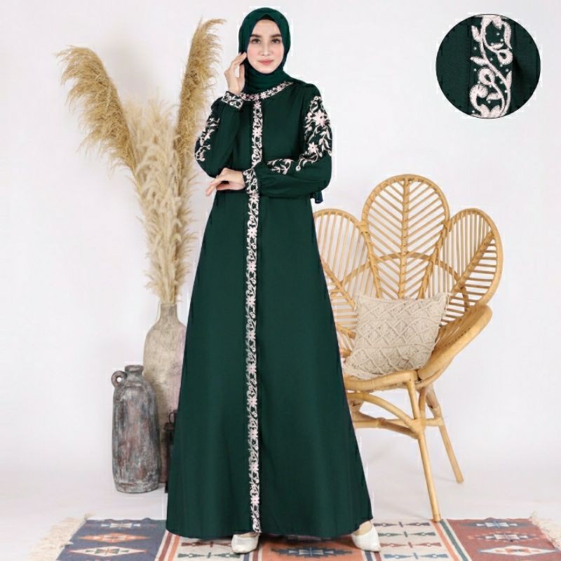 NEW // gamis madina melati // gamis premium // gamis pesta // gamis butik // gamis  best seller // g