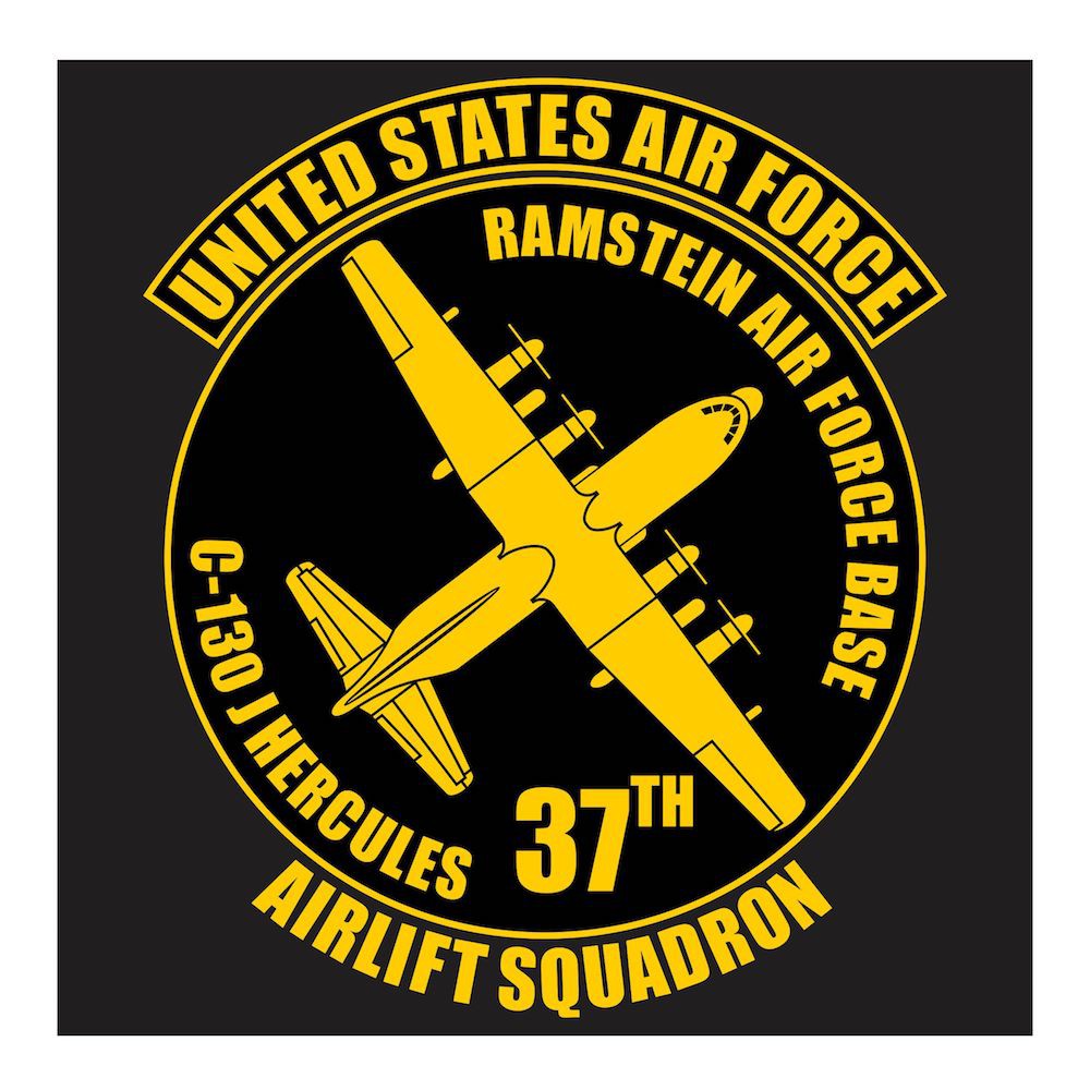 US Air Force C-130 Hercules series 1 Cutting Sticker