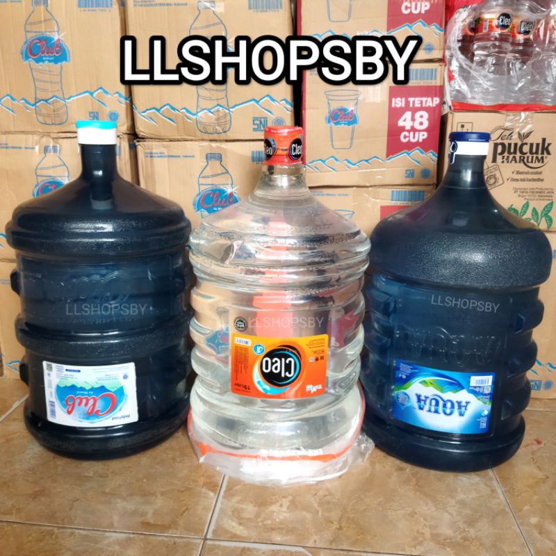 Jual Galon Kosong Galon Aqua Galon Cleo Galon Club Isi Shopee Indonesia 8772