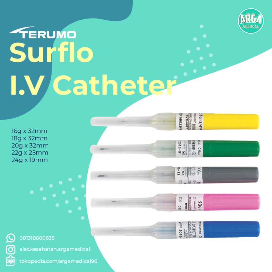 Surflo Terumo / Abbocath Terumo Box isi 50's